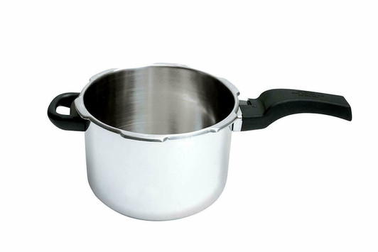 Prestige Smartplus Stainless Steel Pressure Cooker 4Litre Dishwasher Safe Silver