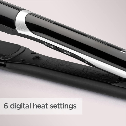 BaByliss 2597U Super Smooth Wide 235°C Hair Straightener 6 Heat Setting