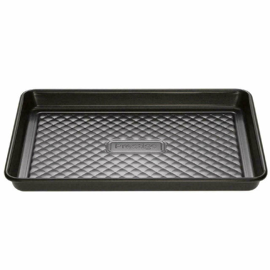 Prestige Inspire Oven Baking Tray Superior Non-Stick Material Carbon Steel Black