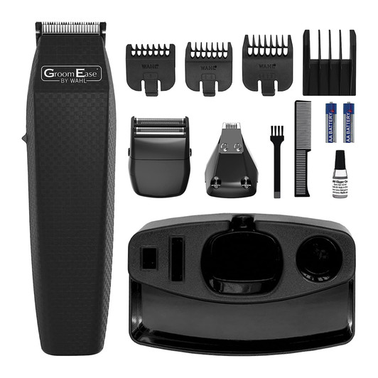 Wahl Groom Ease  Trimmer Gift Set  Black  7in1