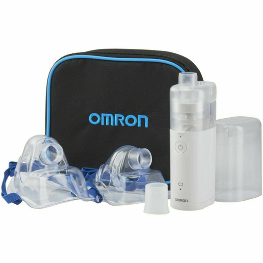 Omron MicroAIR Portable Silent Mesh Atomiser 360Operation 10ml Medication U100
