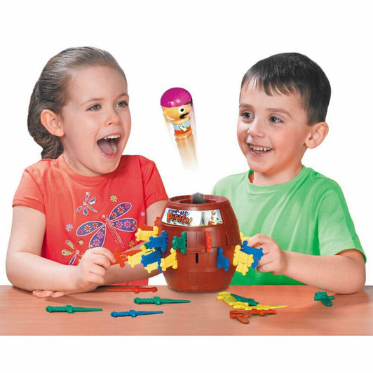 Tomy Pop Up Pirate Kids Game Classic Children's Fun Game For 2-4 Players 4+ Age