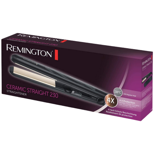 Remington S3500 Women's Ceramic Hair Straightener 30 Temperature Settings 230 C