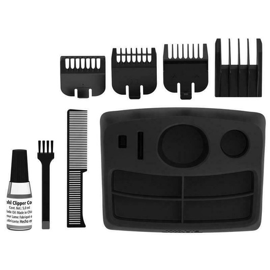Wahl 5606-917 Groom Ease Stubble & Beard Trimmer Battery Operated Steel Blades