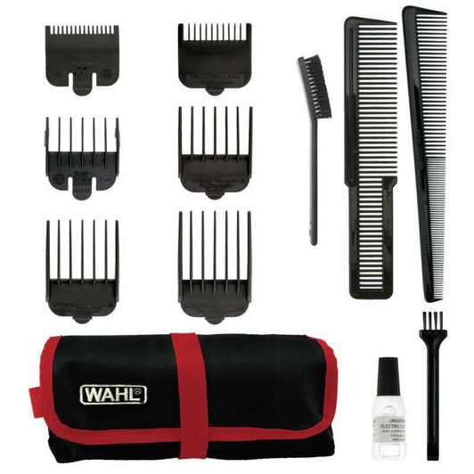 Wahl 79111-802 Baldfader Plus Corded Hair Clipper Ultra Close Cut 14 Piece kit