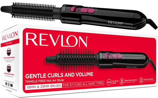 Revlon Hot Air Styler  Curl Release  19&25mm Brush Atta