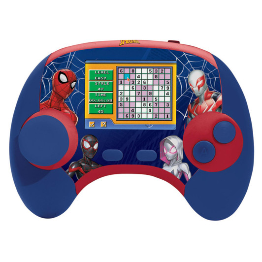 Lexibook Spider-Man Educational Handheld Bilingual Console with LCD Screen
