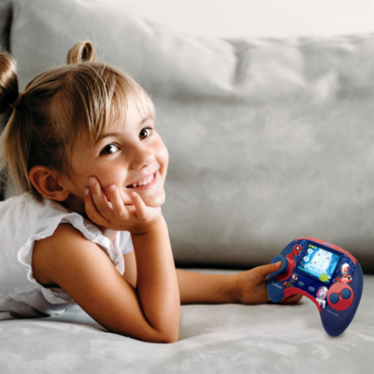 Lexibook Spider-Man Educational Handheld Bilingual Console with LCD Screen