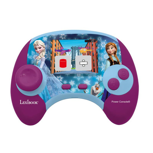 Lexibook Disney Frozen Educational Handheld Bilingual Console with LCD Screen