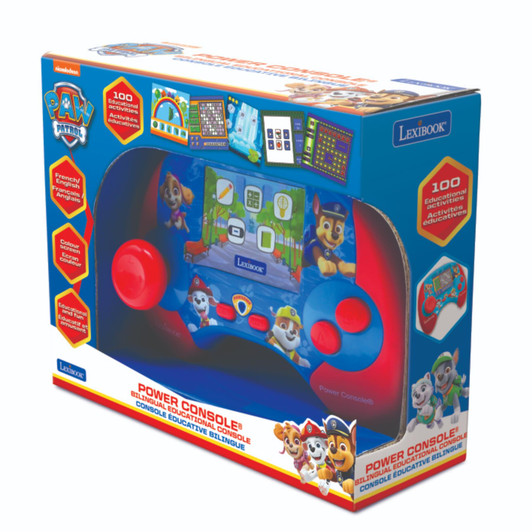 Lexibook Paw Patro Educational Handheld Bilingual Console with LCD Screen