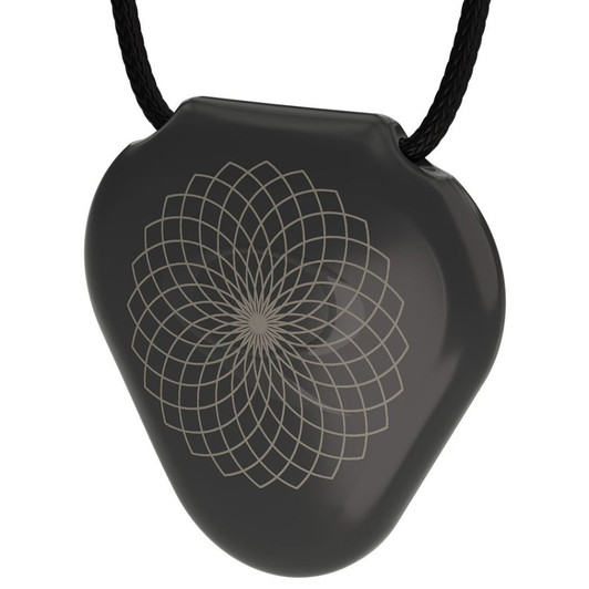 Q-Link SRT-3 Black Lotus Flower Pendant