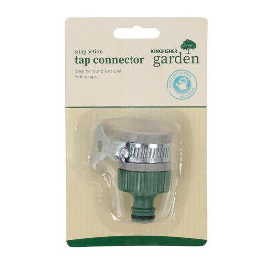 Kingfisher Snap Action Tap Connector for Round & Oval Indoor Taps Easy Connect