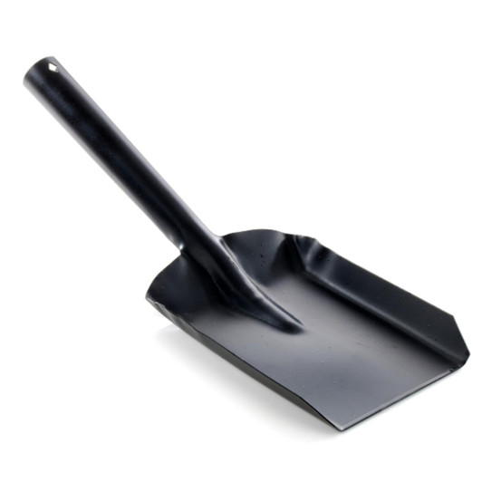 Leecroft Sooty All Metal Hand Shovel Dust Pan for Coal/Dust/Ash Fire Place 5''