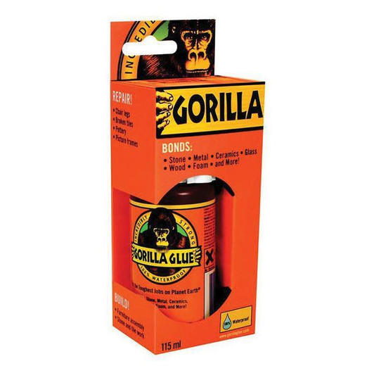 Gorilla Glue Bottle 100% Waterproof for Wood Stone Metal Ceramic Glass Plastic