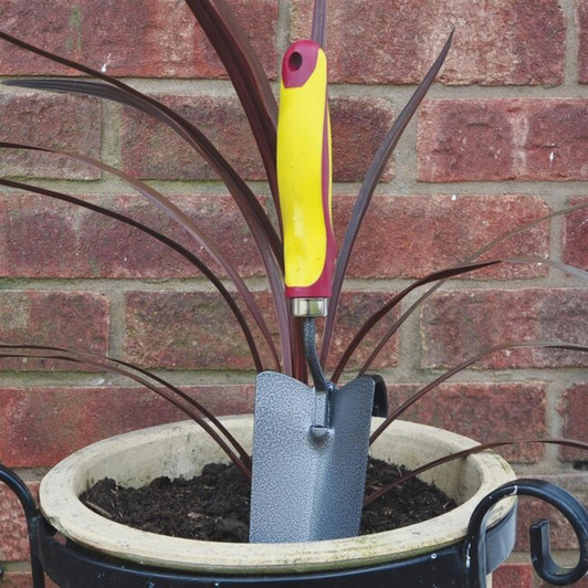 Kingfisher Garden Pro Soft-Grip Hand Trowel Carbon Steel Strong & Durable RC500