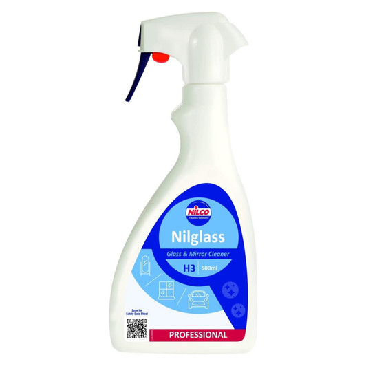 Nilglass Nilco Professional H3 Nilglass Glass & Mirror Cleaner Spray 500ml