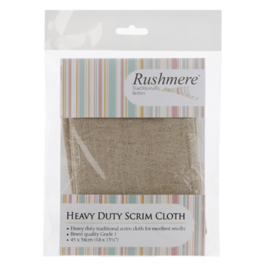 Rushmere Grade 1 Heavy Scrim Cloth for Clean & Drying Window & Glass 45 X 38cm