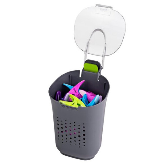 Minky Sure Grip Peg Pod with Durable 24 Pegs Grip to Washing Line Clothes Pegs