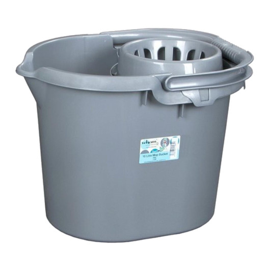 Wham 16L Mop for Home Office Floor Cleaning Buckets With Grip Handle
