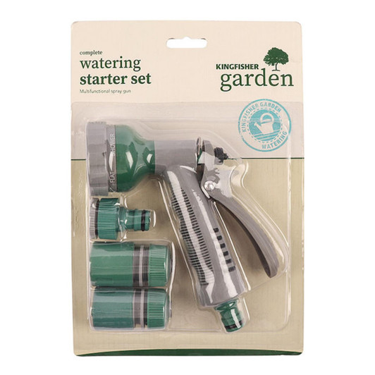 Kingfisher Spray Watering Starter Multi- Functional Gun Set Outdoor Use 645SNCP