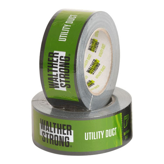 Walther Strong Utility Duct Gaffer Multi-surface Tape - Black 75mm x 50m