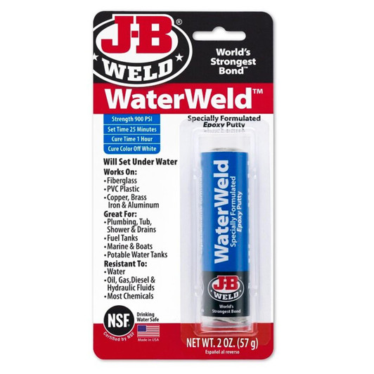J-B Weld Water-weld  Epoxy Putty Stick Under water Resistant Adhesive Glue 57 g