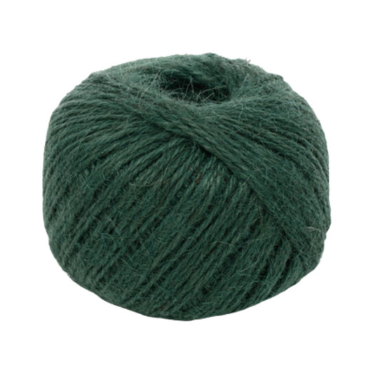 Mill Farm 3 Ply Green Jute Garden Twine Ball Easy to Use Large 250gm/ 180m