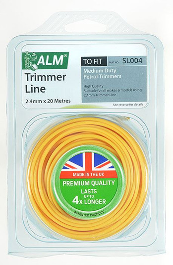 ALM Round Trimmer Line For Medium Weight Petrol Trimmers - SL004 20m X 2.4mm