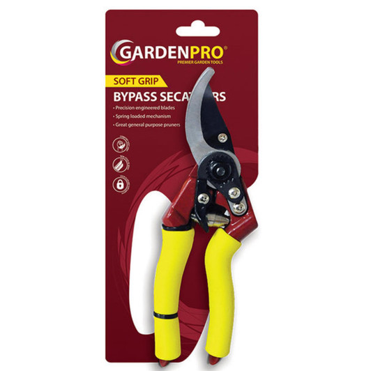 Kingfisher Garden Pro Gold Cushion Grip Deluxe 8" Standard Bypass Secateur RC100