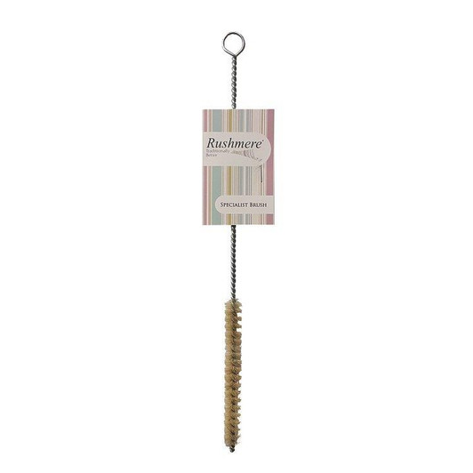 Rushmere Natural Bristle Tube Brush Used for Cleaning Sinks for Home & Kitchen