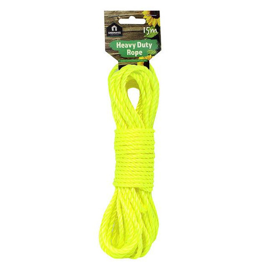 Kingfisher Heavy Duty Nylon Washing Line Rope Highly Visible & Extra Strong 15M