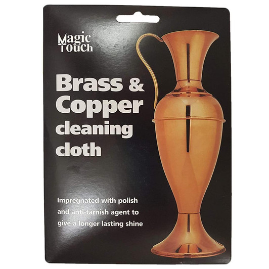 Magic Touch Brass And Copper Polishing/ Polish Cleaning Cloth/ Wipe For Metal