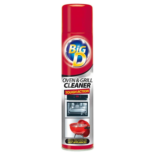Big D Oven & Grill Cleaner Spray Effective On Hot Appliance Tough Action