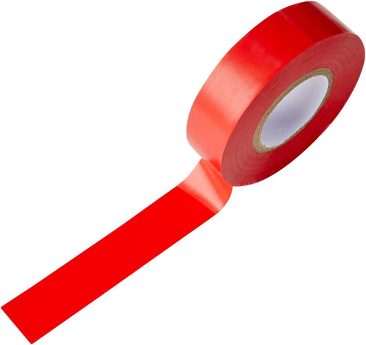 19mm x 20m Electrical PVC Various Color CE Marked and RoHS Approved Tape[Red]