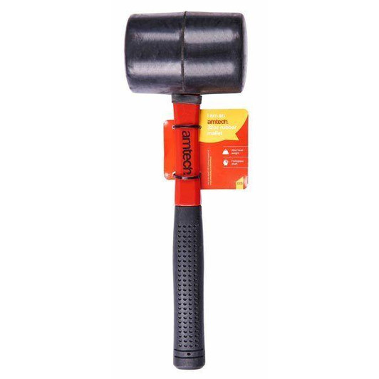 Amtech 32 oz Fibre Shafted Rubber Mallet (A1585)