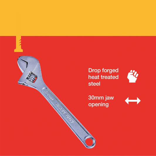Amtech 10" Adjustable Wrench C2000 (C2000)