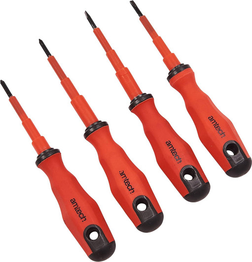 Amtech 4Pc Screwdriver Set