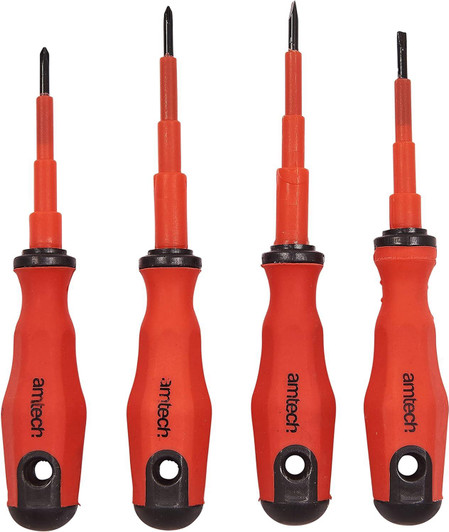 Amtech 4Pc Screwdriver Set