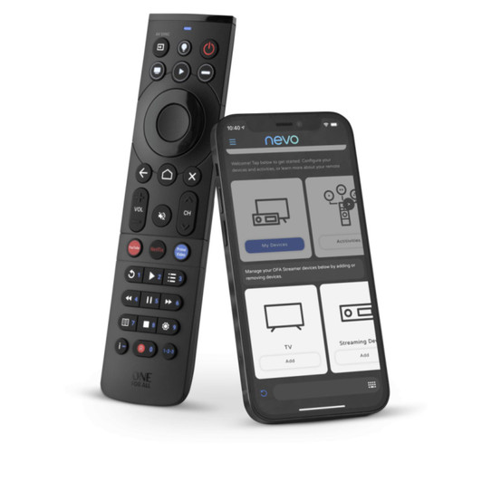One For All URC7945 Universal Smart Steamer Remote Control - 5 Devices