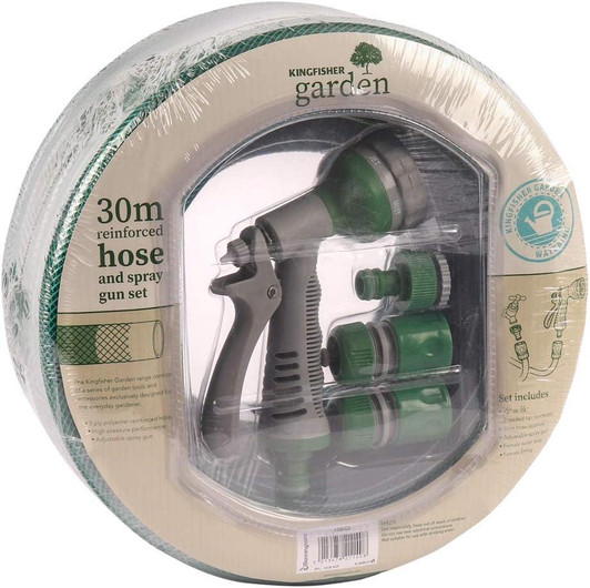 Kingfisher 30m Hose and Spray Gun Set - 430SGS (430SGS)