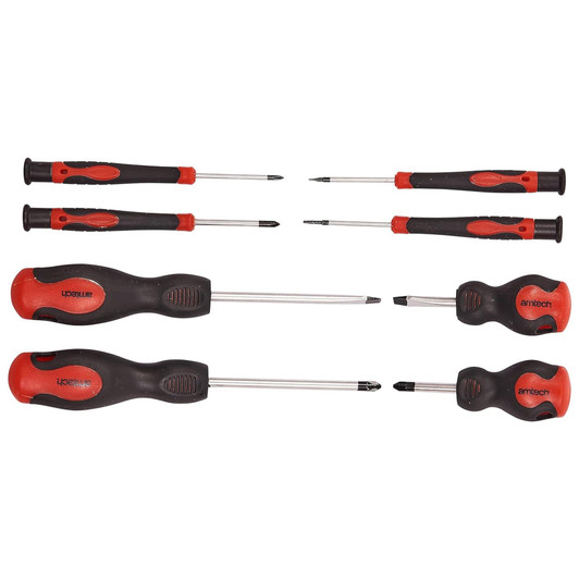 Amtech L0810 8 Piece Screwdriver Set