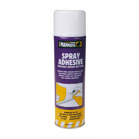 Everbuild Mammoth Spray Adhesive 500ml