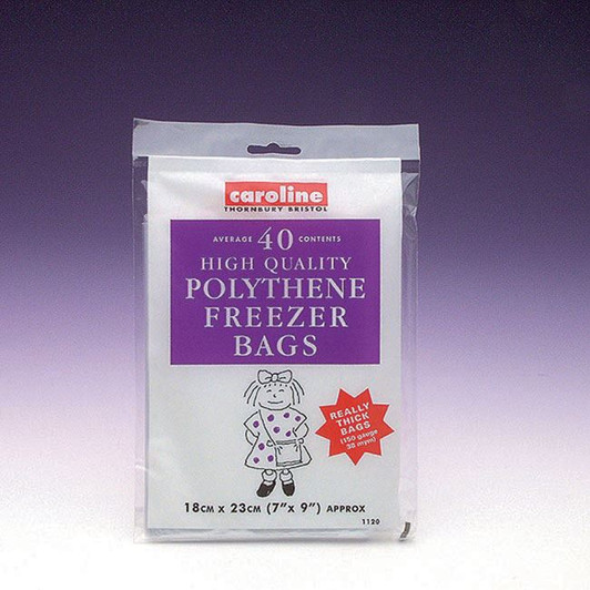 Caroline 40 Freezer Bags 7x9''