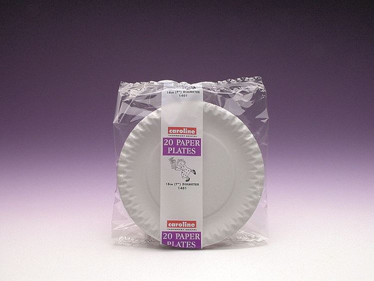 Caroline 20 Paper Plates 7''