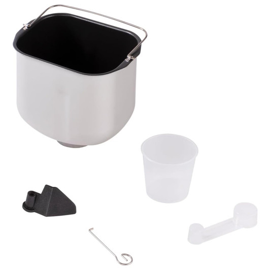 Russell Hobs Bread Maker | White | LCD Disp | 3 Bread Size