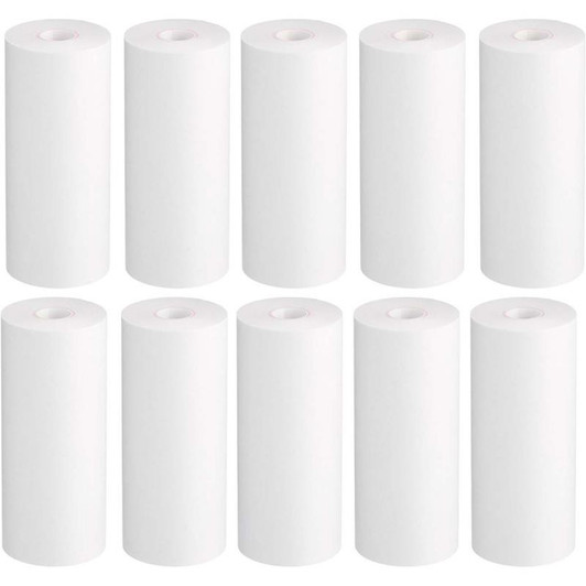 Casio P5825 Paper Rolls For Printing Calculator for HR-8TEC and HR-8RCE - 10pk 