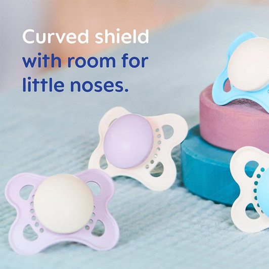 MAM Night 16+M Soother│Unisex with Self Sterilising Travel Case│2pk