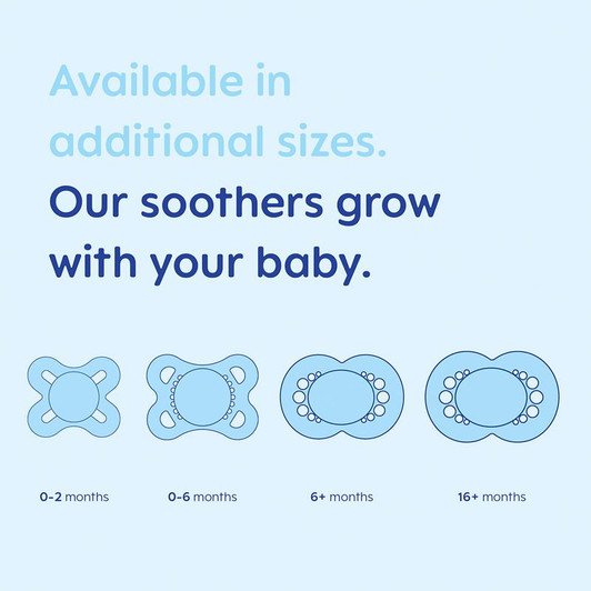 MAM Original Soother Unisex Cute 16m+ 2Pk