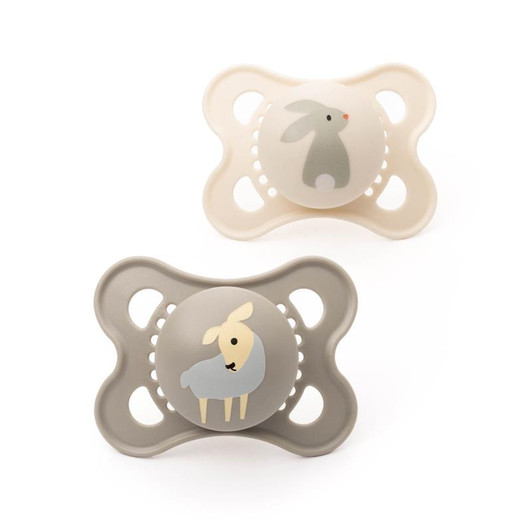 MAM Original Soother Unisex Design 2-6m 2Pk