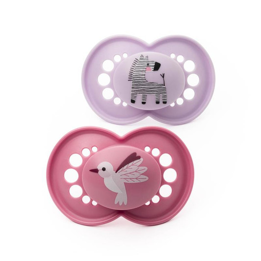 MAM Original Soother Pink Cute 6m+ 2Pk
